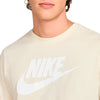 Nike Tee Icon Futura, Maglietta Uomo, Beige ( Lt Khaki)