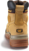 Cat Erpillar CAT - Stivali antinfortunistici da uomo, in pelle, con lacci, colore: Gravel