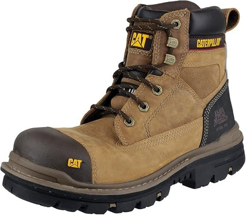 Cat Footwear Gravel, Stivaletti Uomo, Beige (Dark Beige)