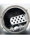Barbecue colonna in acciaio inox Venus 480 Pro System a carbonella da 44 cm