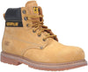 CAT Caterpillar Mens Powerplant S3 GYW Safety Boot Honey