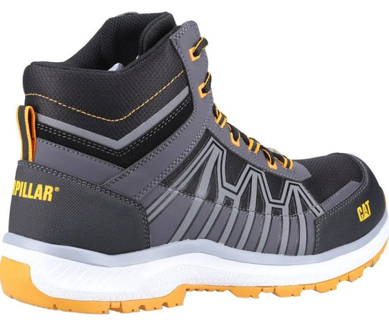 Caterpillar Charge - Stivali di sicurezza da uomo, Nero-Arancione