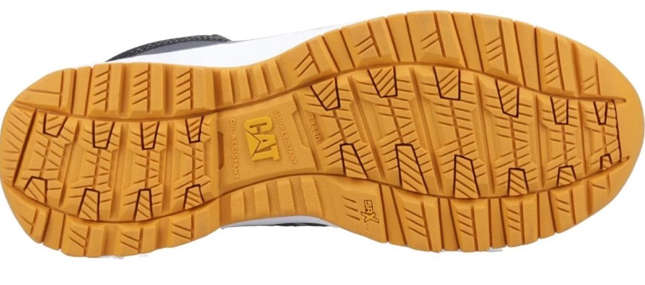Caterpillar Charge - Stivali di sicurezza da uomo, Nero-Arancione