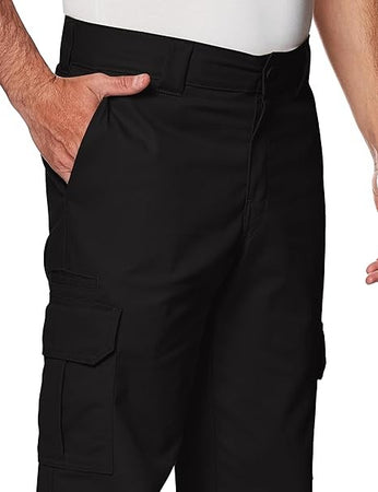 Dickies Pantaloni Cargo Elasticizzati, Taglio Regular, Uomo, Nero