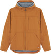 Dickies Uomo, Giacca con cappuccio in cotone d'anatra foderata in sherpa, MARRONE DUCATO