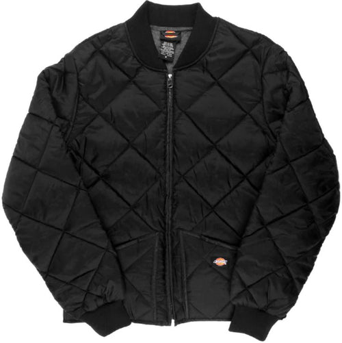 Dickies Giacca Trapuntata Uomo Diamond, nero
