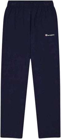 Champion STRAIGHT HEM PANTS Pro Jersey Melange Co Pl Top Dyed Uomo Blu Navi