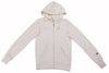 Champion FULL ZIP HOODIE SWEATSHIRT Heavy Soft Compact Spring Poly Terry Donna Naturale