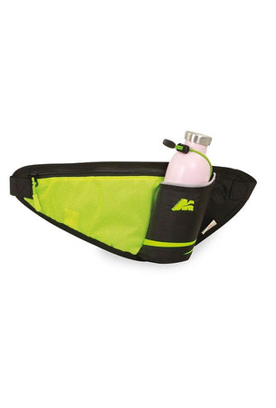 Marsupio QUICK da jogging, nordic walking Multisport Nero Verde