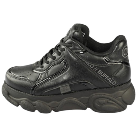 Buffalo sneakers nere scarpe CLD Echo vegan 1636212