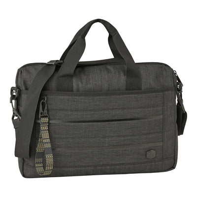 CAT Borsa B. Holt Slim Briefcase Bizz Tools line 84349 Two-Tone Black