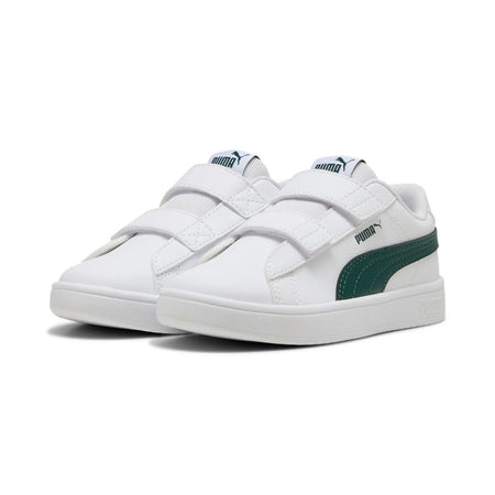 Puma Rickie Classic V PS 394253 - Sneaker per bambini, colore: Puma White/Dark Myrtile