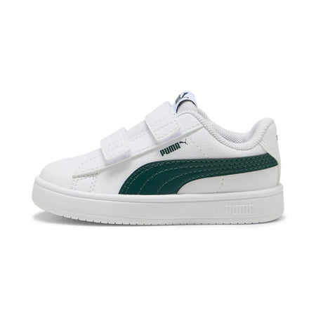 Puma Rickie Classic V INF 394254 - Sneaker per bambini, colore: Puma White/Dark Myrtile