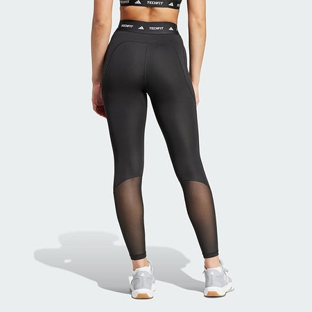 adidas Leggings Donna Techfit Stash Pocket Full-Length - Nero