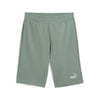 PUMA Ess 2 Color No. 1 Logo Shorts 10 TR Green Moon