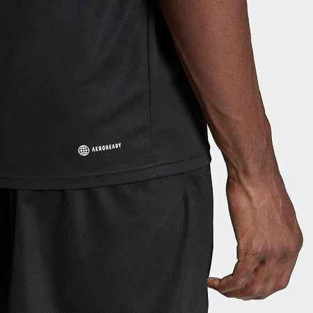 T-shirt da allenamento Train Essentials 3-Stripes - Nero adidas