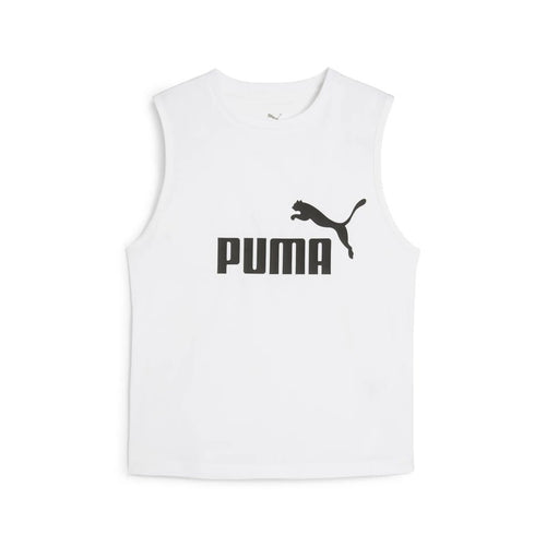 PUMA Ess No. 1 Logo Tank, Carri Armati Unisex - Adulto, PUMA White
