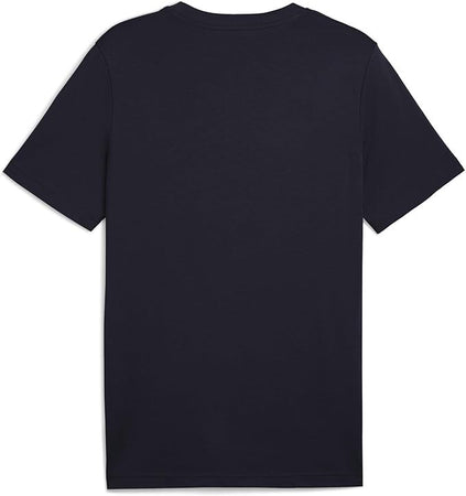 PUMA Ess 2 col Small Logo Tee Maglietta, New NAny, Unisex-Adulto