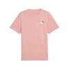 PUMA Ess 2 col Small Logo Tee Maglietta, Pink Fruit, Unisex-Adulto