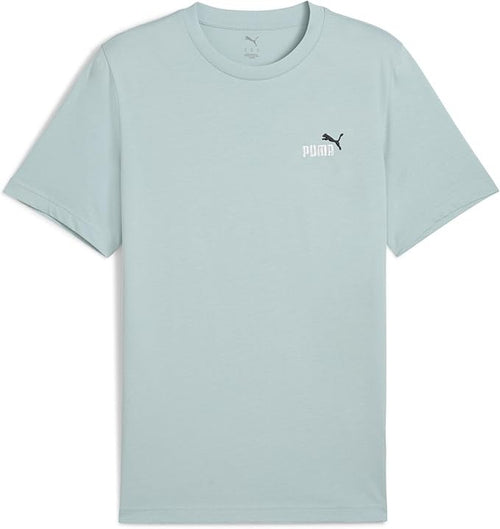 PUMA Ess 2 col Small Logo Tee Maglietta, Modern Mint, Unisex-Adulto