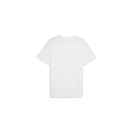 PUMA Ess 2 col Small Logo Tee Maglietta, Puma White, Unisex-Adulto