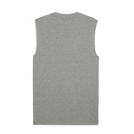 PUMHB Puma Ess Sleeveless Tee, Maglietta Uomo, Medium Grey Heater
