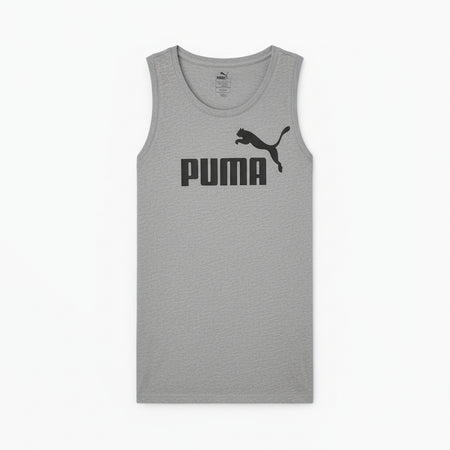 PUMHB Puma Ess Tank, Canotta Sportiva Uomo, Medium Gray Heather