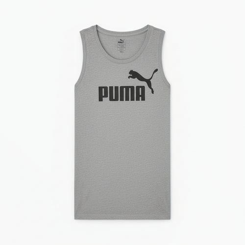 PUMHB Puma Ess Tank, Canotta Sportiva Uomo, Medium Gray Heather