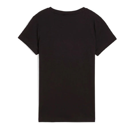 PUMA Ess Small Logo Tee, Maglietta Unisex, Puma Noir