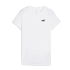 PUMA Ess Small Logo Tee, Maglietta Unisex, Puma White