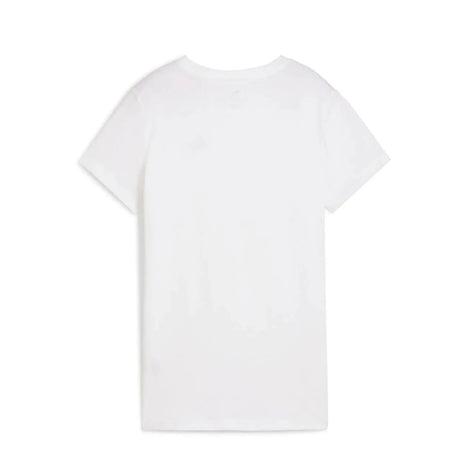 PUMA Ess Small Logo Tee, Maglietta Unisex, Puma White