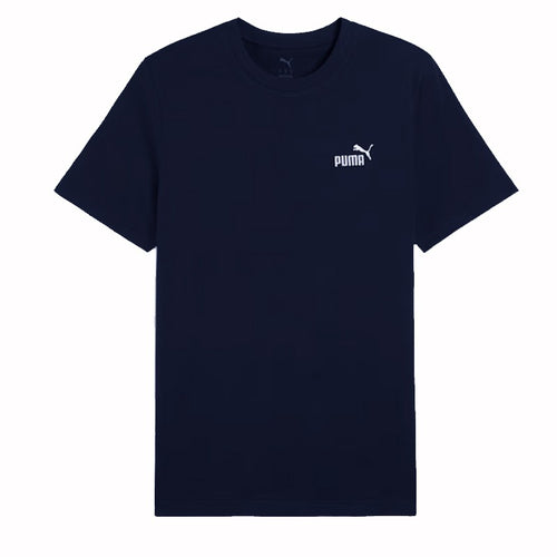 PUMHB Puma Ess Small Logo Tee, Maglietta Unisex, New Navy