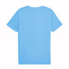 Puma Ess Logo Tee T-shirt, Team Lght Blue, Adulto