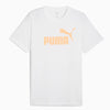 Puma Ess Logo Tee T-shirt, Puma White, Unisex - Adulto