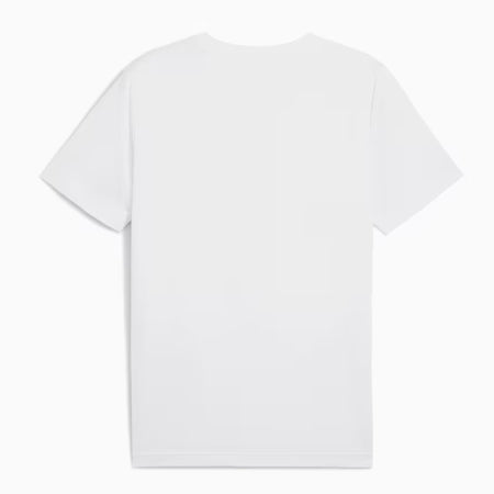 Puma Ess Logo Tee T-shirt, Puma White, Unisex - Adulto