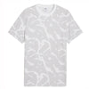PUMA T-Shirt Uomo Ess+Logo Lab AOP Tee 684668 (Bianco)