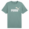 PUMA Ess No. 1 Logo Tee Magliette, Green Moon, Unisex-Adulto