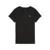 PUMA Ess Elevated Rib Tee, Magliette Unisex - Adulto, PUMA Black