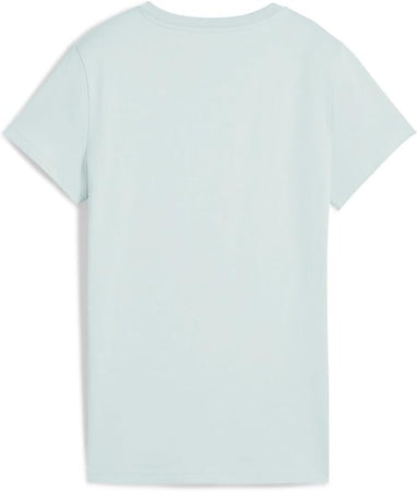 PUMA Ess Elevated Rib Tee, Magliette Unisex - Adulto, Peaceful Blue
