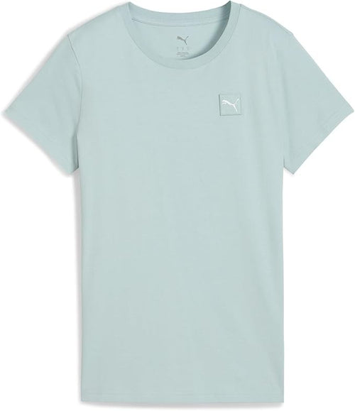 PUMA Ess Elevated Rib Tee, Magliette Unisex - Adulto, Modern Mint