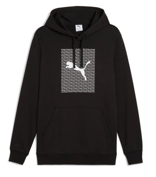 PUMA ESS Logo Lab Hoodie TR Maglione Unisex Adulto, Puma Black