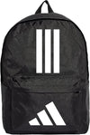 adidas zaino classico 3 striscie bianco / nero