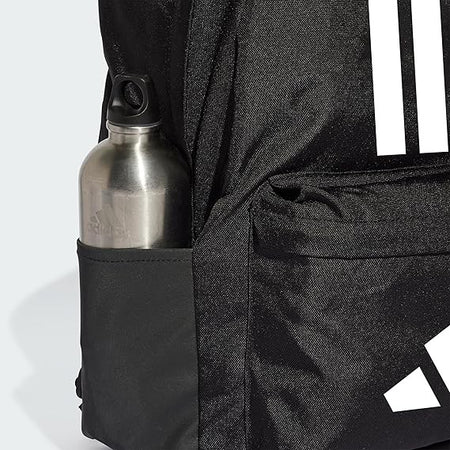 adidas zaino classico 3 striscie bianco / nero