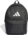 adidas Unisex - Adulto CLASSIC 3BARS BACKPACK, Black / White, One Size
