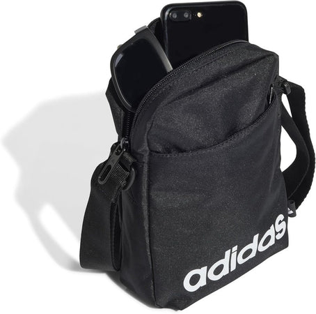 adidas Linear Organizer, Marsupio Unisex-Adulto, Black/White, One Size
