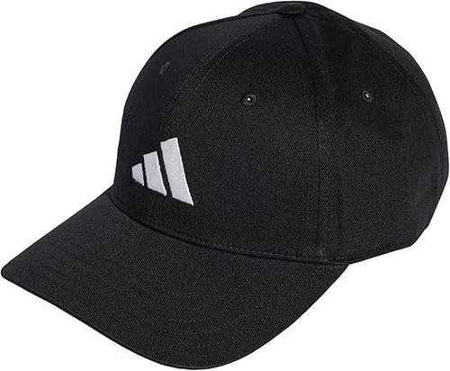 adidas Unisex - Adulto Baseball cap Cotton New Logo, Black/White