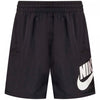 Nike Big Kids' (boys') Dri-fit Shorts Black/ Black/ White