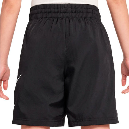 Nike Big Kids' (boys') Dri-fit Shorts Black/ Black/ White