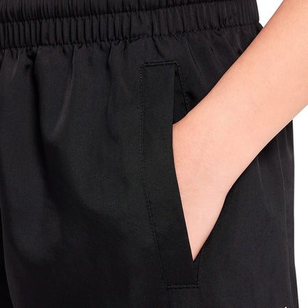 Nike Big Kids' (boys') Dri-fit Shorts Black/ Black/ White