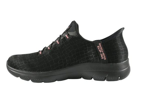 Skechers Summits Classy Night, Scarpe da Ginnastica Donna, Nero